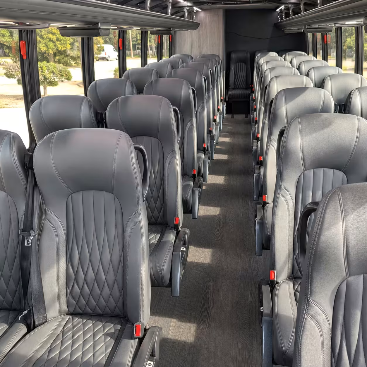 25 passenger minibus inside