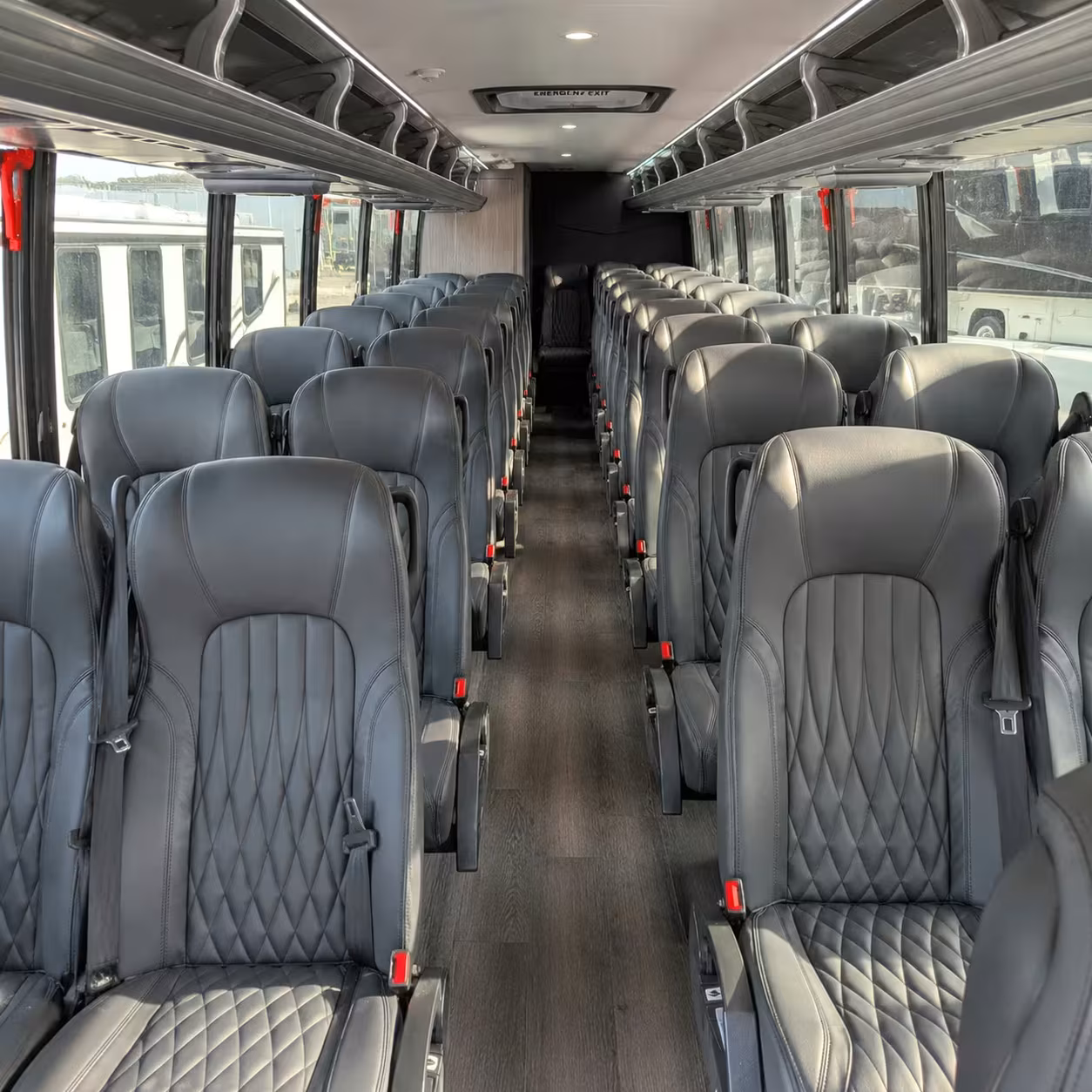 35 passenger minibus inside