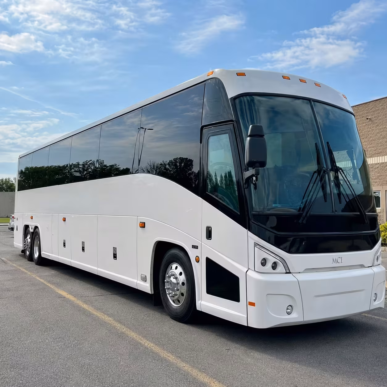 56 passenger charter bus
