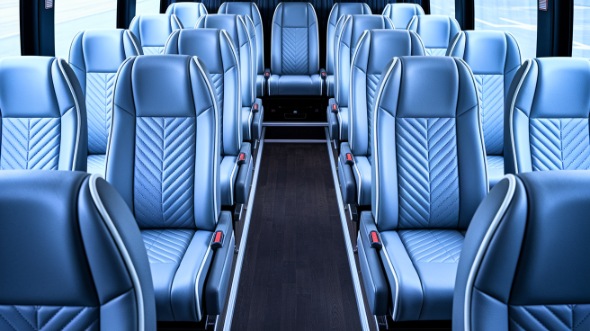 jackson 18 passenger minibus interior