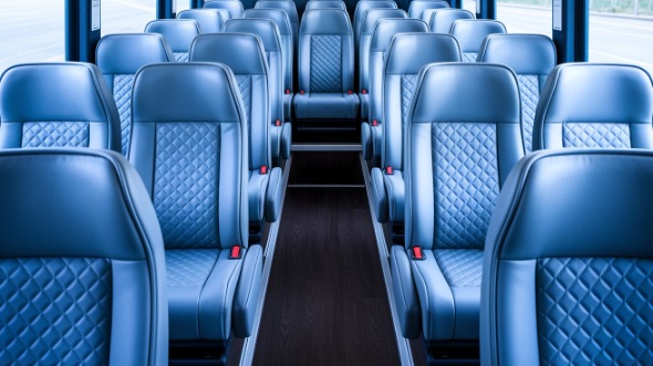 jackson 20 passenger minibus interior