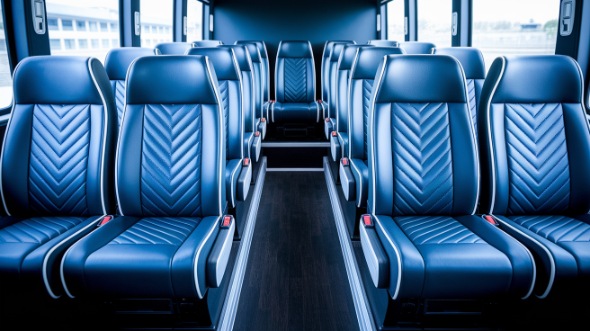 jackson 25 passenger minibus inside