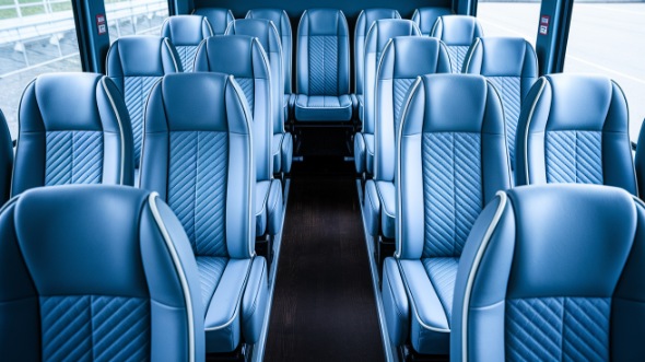 jackson 28 passenger minibus inside