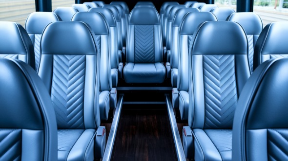 jackson 30 passenger minibus inside
