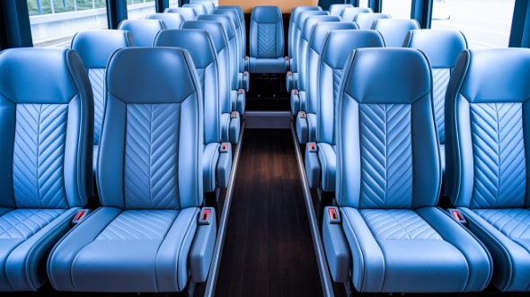 jackson 30 passenger minibus interior