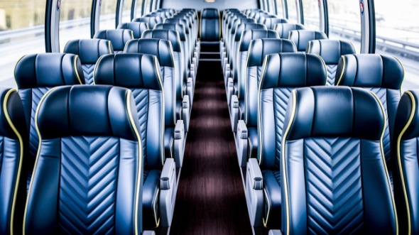 jackson 50 passenger charter bus inside