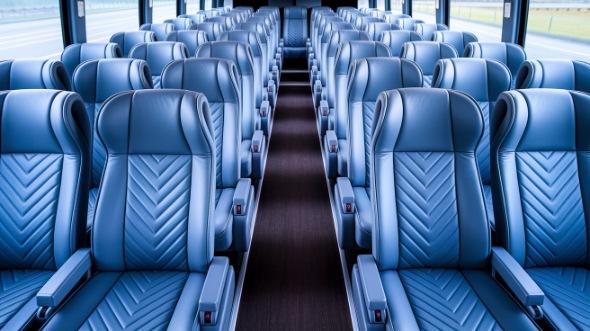 jackson 50 passenger charter bus interior