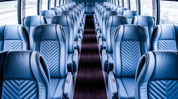 jackson 54 passenger charter bus interior
