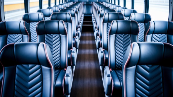 jackson 56 passenger charter bus inside