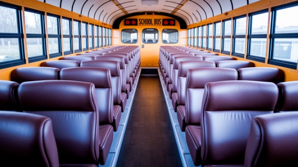 jackson school bus rental inside