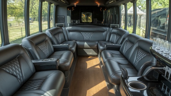 jackson sprinter limo rental inside